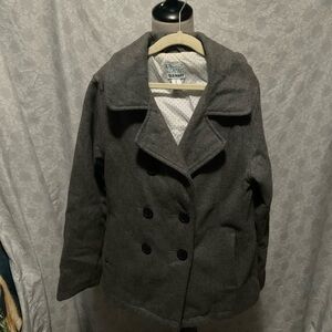 Old Navy Women's Charcoal Peacoat